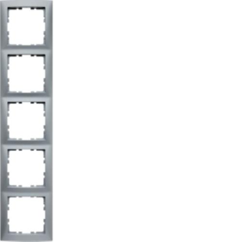 ramka KWADRAT 5-kr. aluminum