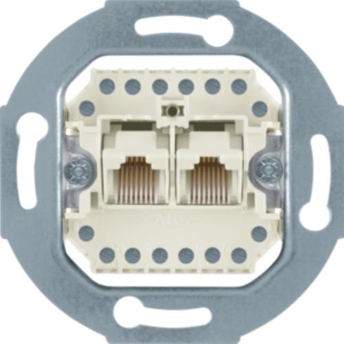 gniazdo ONE.PLATFORM telefoniczne UAE podwójne 8/8-biegunowe kat.3 mechanizm