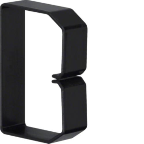 tehalit. klamra do przew.60x80 BA6, czarna B600803