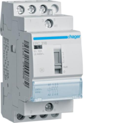 Przekaźnik instalacyjny 230VAC 3NO 16A