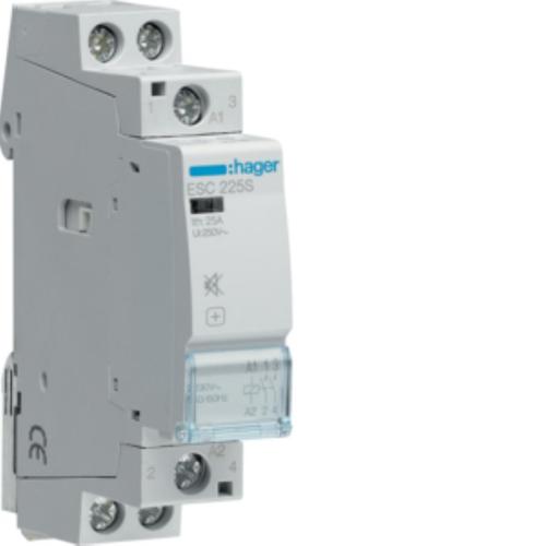 Stycznik cichy 230VAC 2NO 25A AC-7a/b