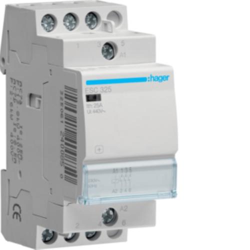 Stycznik 230VAC 3NO 25A AC-7a/b