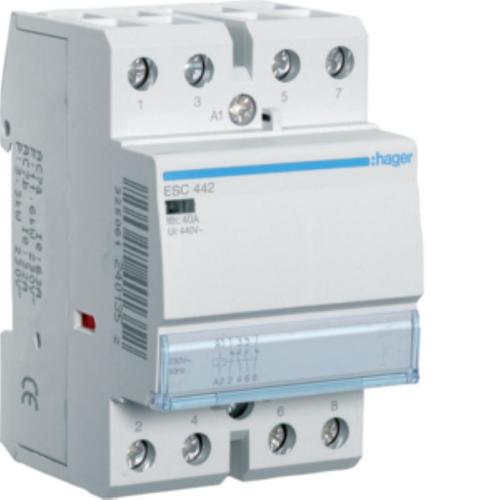 Stycznik 230VAC 2NO+2NC 40A AC-7a/b