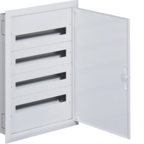 rozdzielnica podtynkowa FW424WT 4x24 moduły z zaciskami PE/N IP40 I kl.
