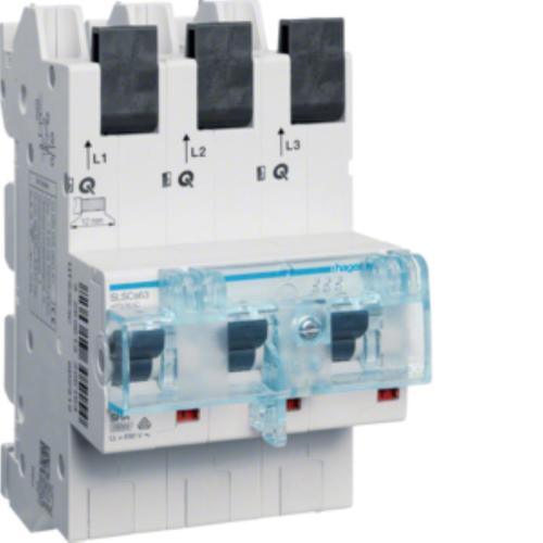 wyłącznik selektywny SLS,3PCS 63A HTS363C