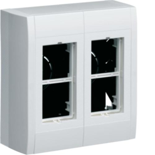 puszka TEHALIT LPT 4xgn.45x45 (2x2) n/t biały IP20 LPT04H