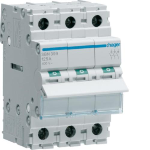 Modułowy rozłącznik izolacyjny 3P 125A 400VAC