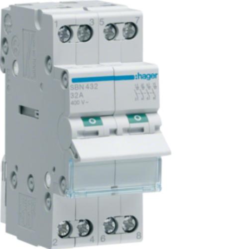 Modułowy rozłącznik izolacyjny 4P 32A 400V
