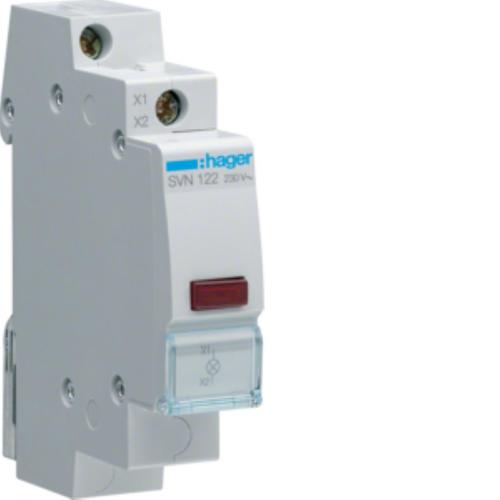 Lampka sygnalizacyjna LED czerwona 230VAC