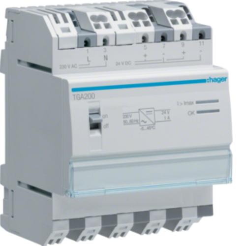 zasilacz 24V DC 1A DMS 4-mod.