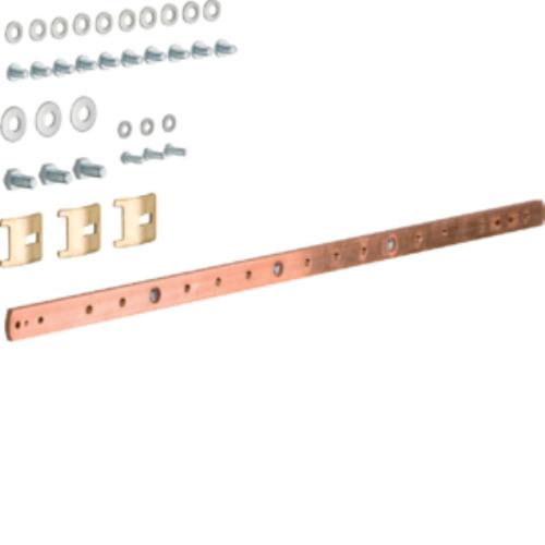 szyna uziemiająca Cu 20x5mm 2-pol.