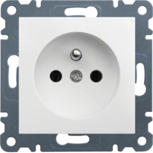 gniazdo LUMINA2 wtyczk.z/u.16A/250VAC białe