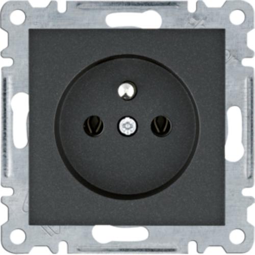 gniazdo LUMINA wtyczk.z/u.16A/250VAC czarne