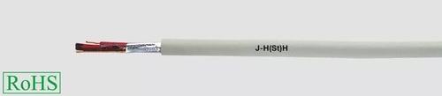 kabel J-H(ST)H 2x2x0,8 plomienioodp.ekran szary