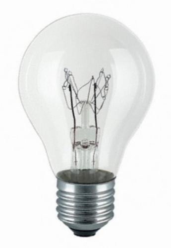 żarówka sygnalizacyjna E27 A65CL 150W 230V 3000h przezroczysty