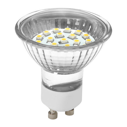 żarówka LED LED20 SMD GU10 1,3W 80lm 2700-3200K