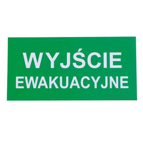 piktogram EXIT PICTO-OUT-N wyj. ewakuacyjne 300x150mm