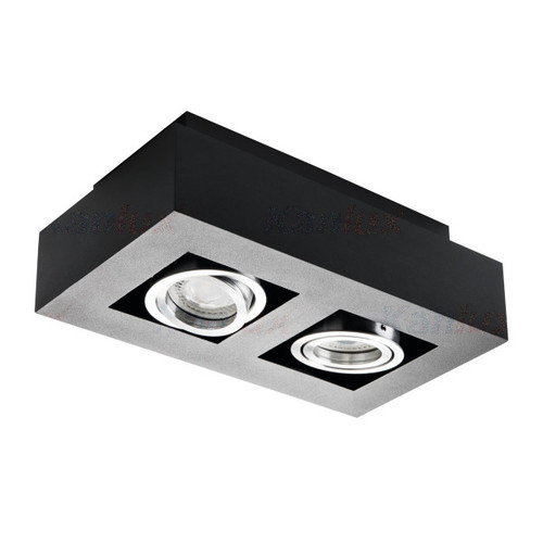 oprawa STOBI DLP-250-B czarna 2xGU10 n/t