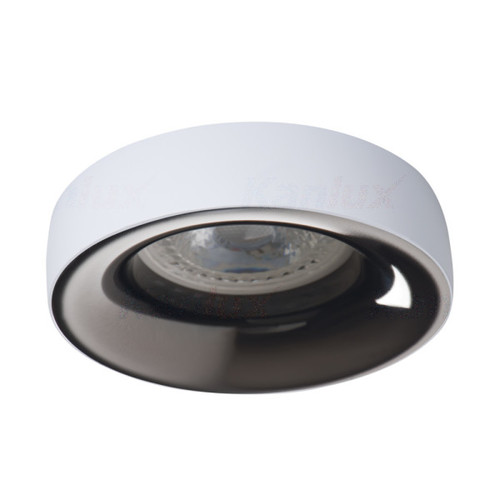 oprawa ELNIS L W/A 1xGU10 12V/230V p/t bial/antr 27805