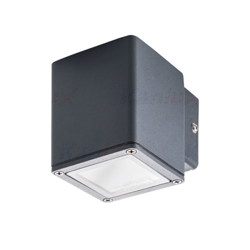 oprawa ogrodowa GORI EL-135D 1xGU10 kinkiet IP44 antracyt