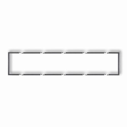 ramka DECO 5-kr.wypeln.grafit 11DRW-5