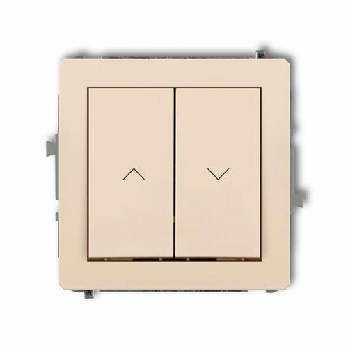 łącznik DECO żaluzjowy bezowy 1DWP-8