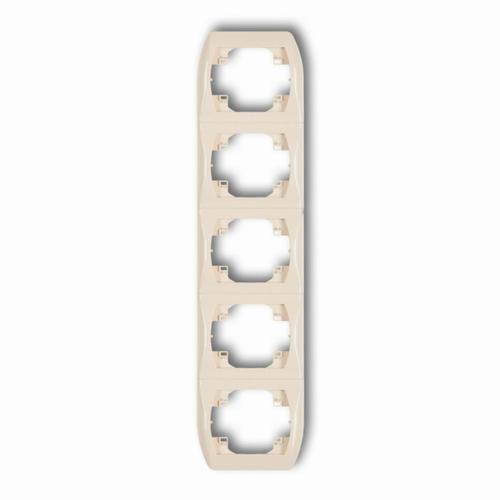 ramka TREND 5-kr.pion.bezowy 1RV-5