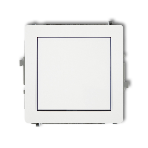 łącznik DECO pojedynczy biały mat 25DWP-1