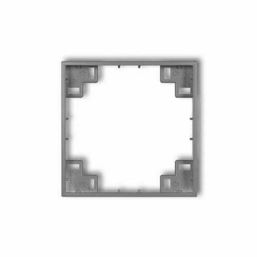 ramka MINI posrednia szary mat 27MRP-1
