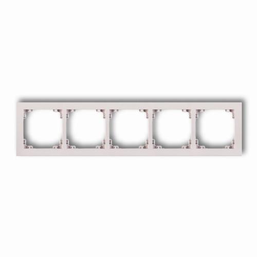 ramka DECO 5-kr.PASTEL MATT