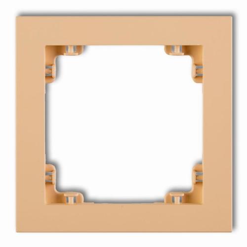 ramka DECO 1-kr. brzoskwiniowy 45DR-1