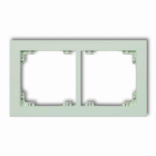 ramka DECO 2-kr. mietowa 46DR-2