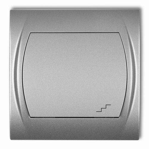łącznik LOGO schodowy srebrny met. 7LWP-3