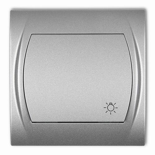 łącznik zwierny światło srebrny metalik 7LWP-5