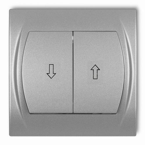 łącznik LOGO żaluzjowy srebrny 7LWP-8