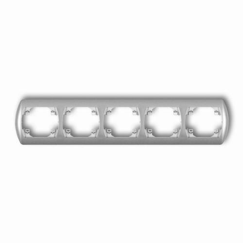 ramka TREND 5-kr.pozio.srebrny met. 7RH-5
