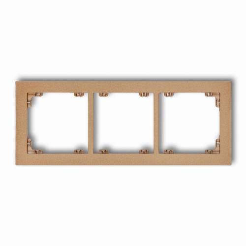 ramka DECO 3-kr.zloty met. 8DR-3