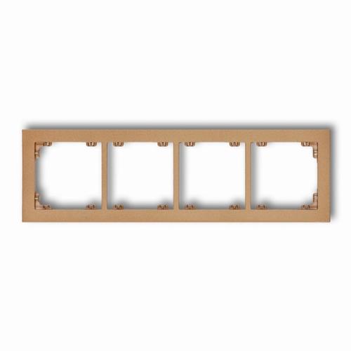 ramka DECO 4-kr.zloty met. 8DR-4