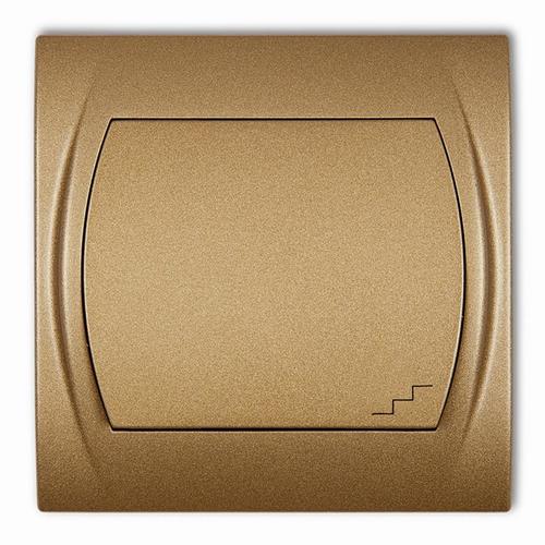 łącznik LOGO schodowy złoty met. 8LWP-3