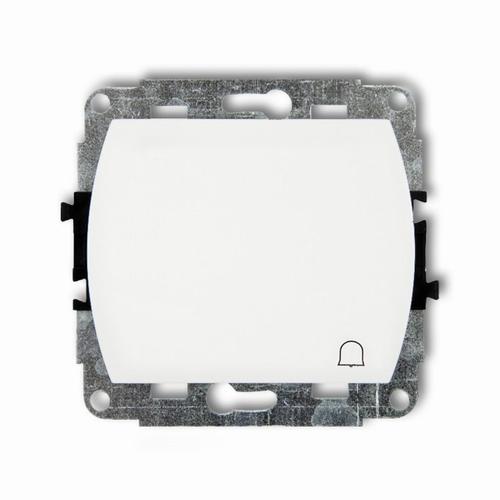 łącznik TREND zwierny dzwonkowy podświetlany biały WP-4L