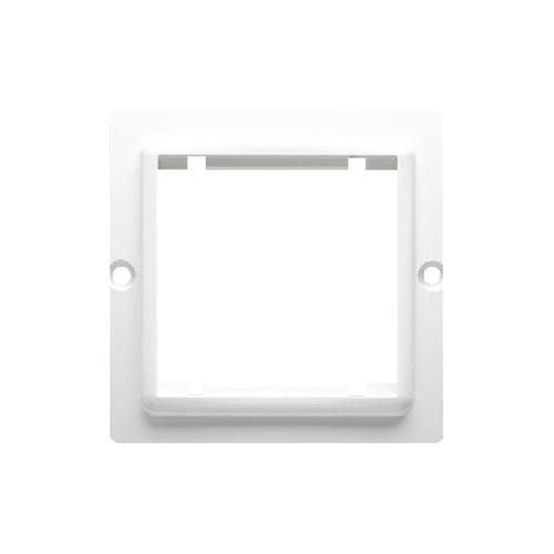 SIMON BASIC adapter na osprzęt 45x45mm montaż na wkręty biały