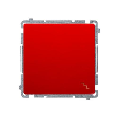 SIMON BASIC wyłacznik schodowy szybkozłącza 10A 250V (moduł) czerwony