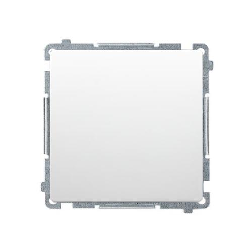 SIMON BASIC przycisk pojedynczy zwierny bez piktogramu szybkozłącza 10A 250V (moduł) biały