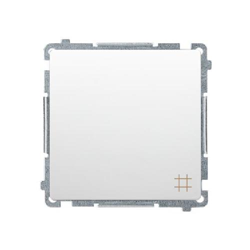 SIMON BASIC wyłącznik krzyżowy zaciski śrubowe 10A 250V (moduł) biały