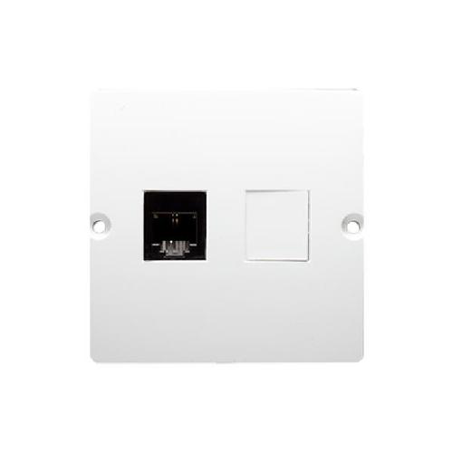 SIMON BASIC gniazdo telefoniczne RJ11 (moduł) biały