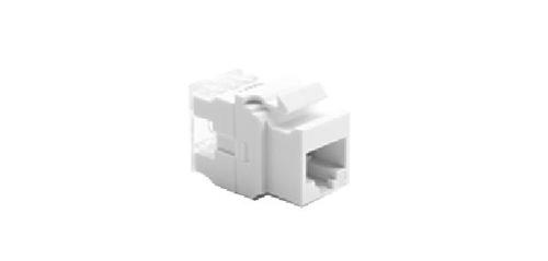 wkład gniazda komputerowego RJ45 kat.5e UTP Molex nieekranowany biały