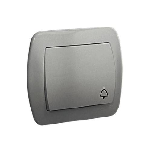 SIMON AKORD przycisk dzwonkowy zaciski śrubowe 10A 250V aluminiowy