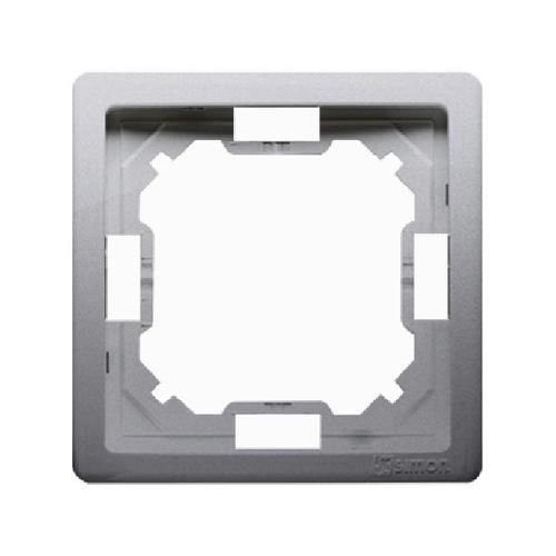 SIMON BASIC STANDARD ramka 1-kr. stal inox