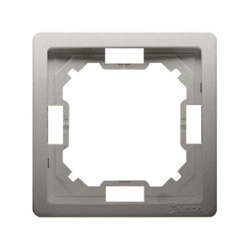 SIMON BASIC STANDARD ramka 1-kr. satynowy