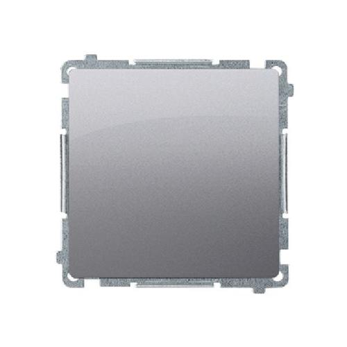 SIMON BASIC wyłącznik pojedynczy szybkozłącza 10A 250V (moduł) stal inox